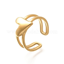 Кольца-манжеты из нержавеющей стали 304 для женщин&nbsp;LS-RJEW-R010-03G