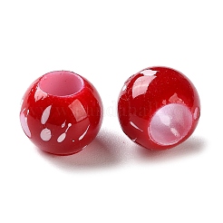 Европейские бусины из АБС-пластика&nbsp;KY-G033-01B-04