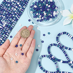 15 нить бусин ручной работы из полимерной глины&nbsp;CLAY-PA0001-07A