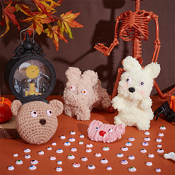 180 шт. 18 стиля аксессуара для глаз из смолы с кукольными глазками&nbsp;DIY-PH0029-66