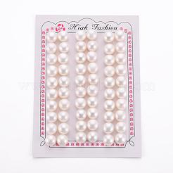 Сорт ааа натуральный культивированный пресноводный жемчуг&nbsp;PEAR-R008-9-9.5mm-01