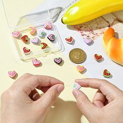 18 шт. 9-цветные бусины из сплава&nbsp;FIND-CJ0002-90