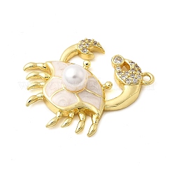 Латунные микро проложить кубического циркония подвески&nbsp;LS-KK-C121-06G