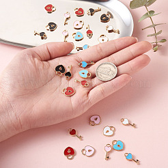 Подвески из эмали и сплава&nbsp;ENAM-TA0002-22