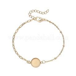 Изготовление браслета-скрепки из нержавеющей стали 304&nbsp;BJEW-JB13071-01