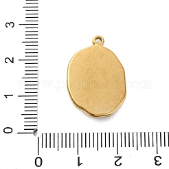 Подвески из натурального тигрового глаза из нержавеющей стали 304&nbsp;LS-STAS-H235-09G-02