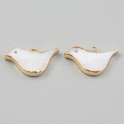 Подвески из гальванических натуральных пресноводных ракушек&nbsp;X-SHEL-T017-05