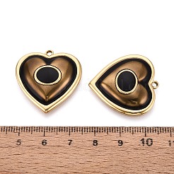 Подвески из нержавеющей стали 304 и эмали&nbsp;STAS-T068-87G