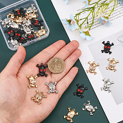 30шт 3 цвета подвески из сплава со стразами&nbsp;FIND-CA0007-53