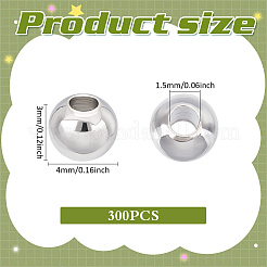 Стойки обшивки латунные бусины&nbsp;KK-PH0010-93C