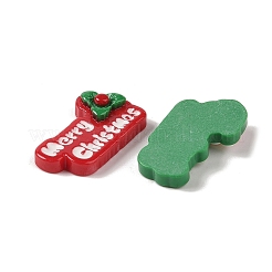 С Рождеством Христовым непрозрачная смола декодирует кабошоны&nbsp;RESI-S391-03