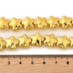 Стеклянные бусины с гальваническим покрытием &nbsp;EGLA-V001-05