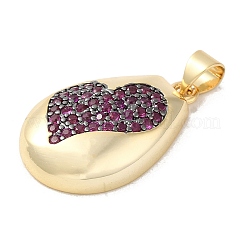 Стойки обшивки латунь микро проложить Циркон подвеску&nbsp;KK-P241-26G