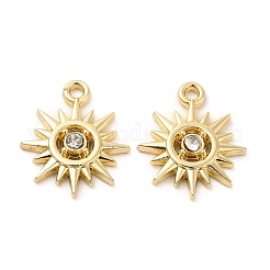 Подвески из сплава со стразами&nbsp;FIND-G044-09LG