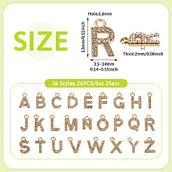 2 комплект подвесок из сплава со стразами&nbsp;ENAM-TA0008-99LG