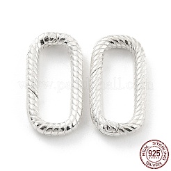 925 пружинные кольца из стерлингового серебра&nbsp;STER-Z001-106S