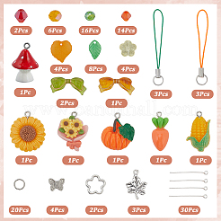 Набор для самостоятельного изготовления ремней для мобильных устройств на день благодарения&nbsp;DIY-SC0032-21