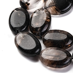 Tigerskin стеклянные бусы пряди G-L605-F01-01