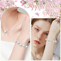 60 шт. гальванопокрытие непрозрачные акриловые бусины&nbsp;PACR-PA0001-04A