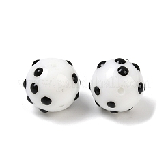 Бусины ручной работы ухабистой бисер нитей&nbsp;LAMP-TAC0010-09