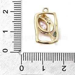 Латунные микро проложить кубического циркония подвески&nbsp;KK-A275-29G