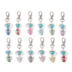 Подвеска в виде ангела из акрила&nbsp;HJEW-JM03175-02