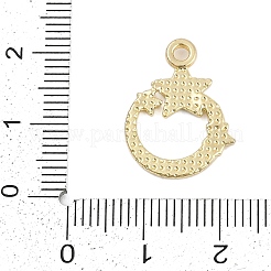 Подвески из сплава с микропаве из стразов&nbsp;FIND-K020-05G