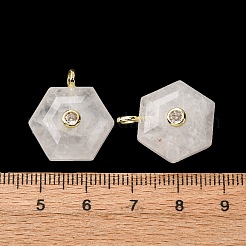 Природного кварца хрустальных подвесок&nbsp;G-P588-02G-11