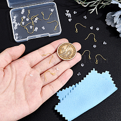 6 пара 925 крючка для сережек из стерлингового серебра&nbsp;STER-UN0001-44G