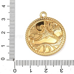 Подвески из нержавеющей стали 304 с эмалью&nbsp;STAS-A092-01B-G