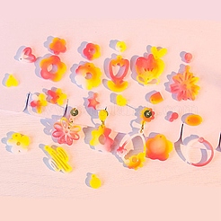 Кулон силиконовые Молды&nbsp;LS-AJEW-S041-04C