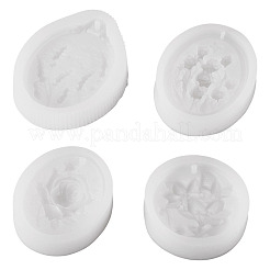 4шт 4 вида силиконовых форм для мыла&nbsp;DIY-TA0013-19