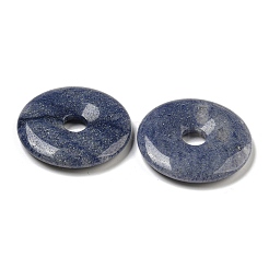 Подвески из окрашенного и нагретого натурального синего авантюрина&nbsp;G-G132-02A-02