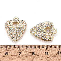 Подвески из сплава и страза&nbsp;FIND-N008-12KCG-01