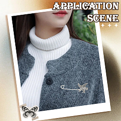 20 шт. 10 стиля булавки из сплава для килта для одежды рюкзака&nbsp;JEWB-SC0001-79