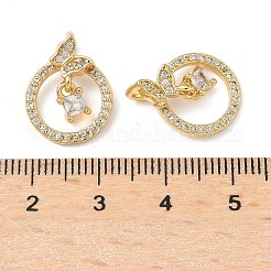 Латунные микро проложить кубического циркония подвески&nbsp;KK-Q068-28G