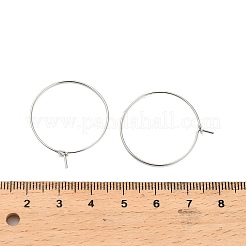 Латунная фурнитура для хооп серег&nbsp;KK-R112-038C