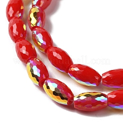 Нити бусин с цветным гальваническим покрытием ab&nbsp;EGLA-H104-03A