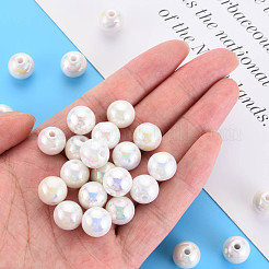 Непрозрачные акриловые бусины&nbsp;MACR-S370-D12mm-01