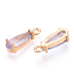 Граненые подвески стекла&nbsp;GLAA-T010-004F