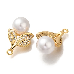 Латунные микро проложить кубического циркония подвески&nbsp;KK-B107-10G