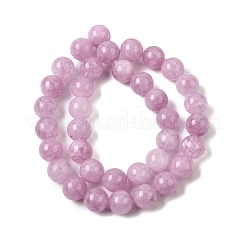 Бусины из натурального белого нефрита&nbsp;G-H348-10mm-08