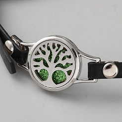 Ремешки для часов из кожи и сплава&nbsp;AJEW-WH0248-692P-05