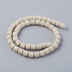 Бусы из натуральной лавы&nbsp;G-F671-04A-02