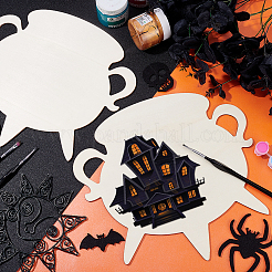 Незаконченные деревянные части&nbsp;WOOD-WH0002-32F