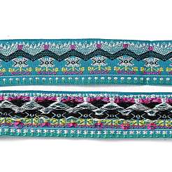 10 м ленты из полиэстера с вышивкой в этническом стиле&nbsp;OCOR-XCP0002-17