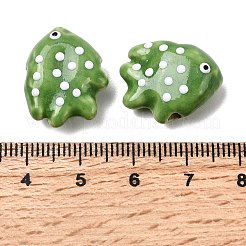 Фарфоровые бусины ручной работы&nbsp;X-PORC-K010-06C