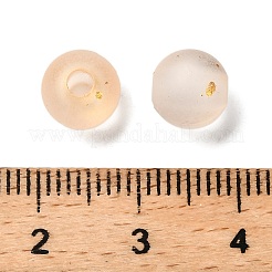 Матовые прозрачные акриловые бусины&nbsp;X1-OACR-F013-13E