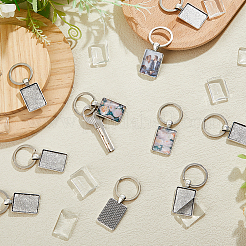 Прямоугольный брелок из сплава&nbsp;KEYC-DC00007