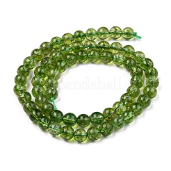 Природных кристаллов кварца бисер нитей&nbsp;G-C076-6mm-8-A